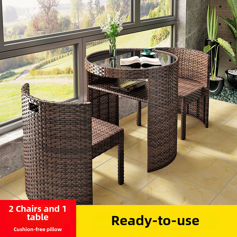 Outdoor Table and Chair Set, Outdoor Vine Chair 653