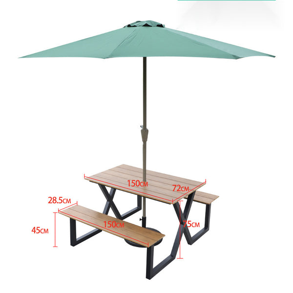 Outdoor table and chair,long table and chair 714