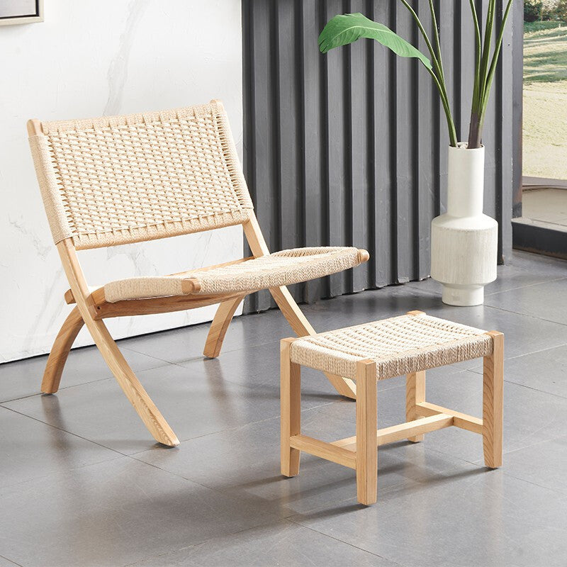 Outdoor sofa,outdoor furniture, solid wood rattan chair 717