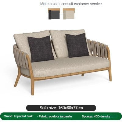 outdoor rattan sofa, outdoor furniture 631