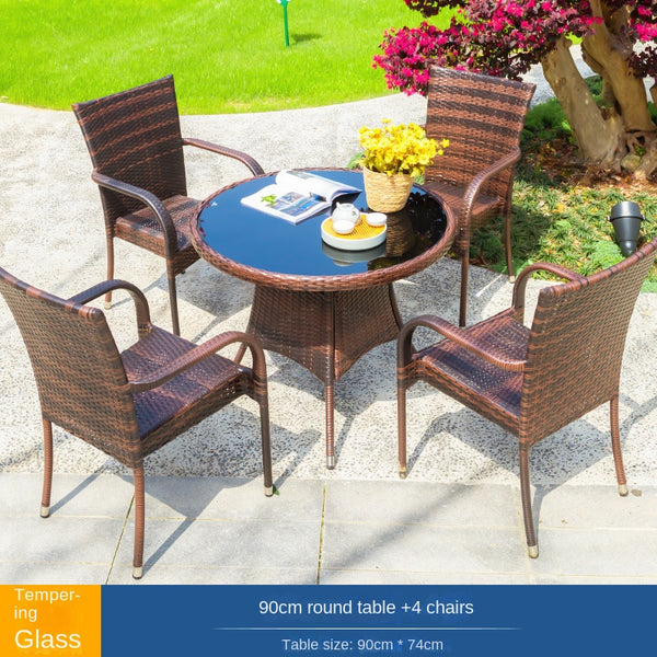 Outdoor tables and chairs, outdoor furniture 689