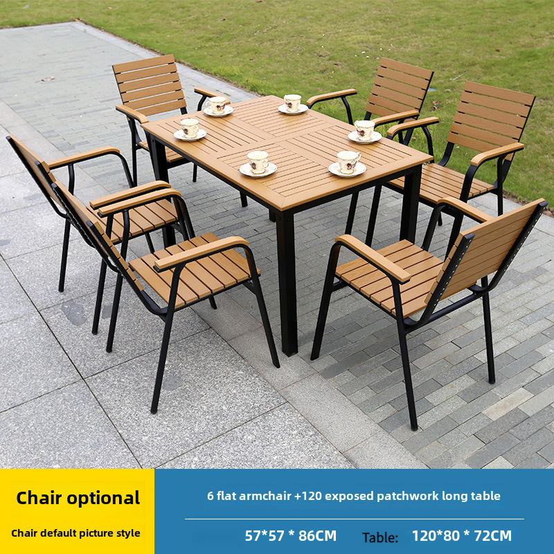 Outdoor furniture, courtyard table and chair 691