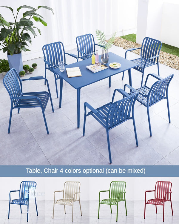 Outdoor table and chair, outdoor furniture 622