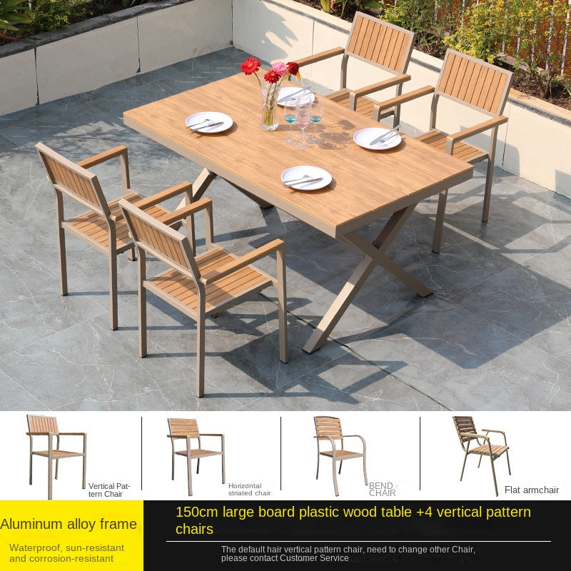 outdoor table and chair, leisure outdoor furniture 686