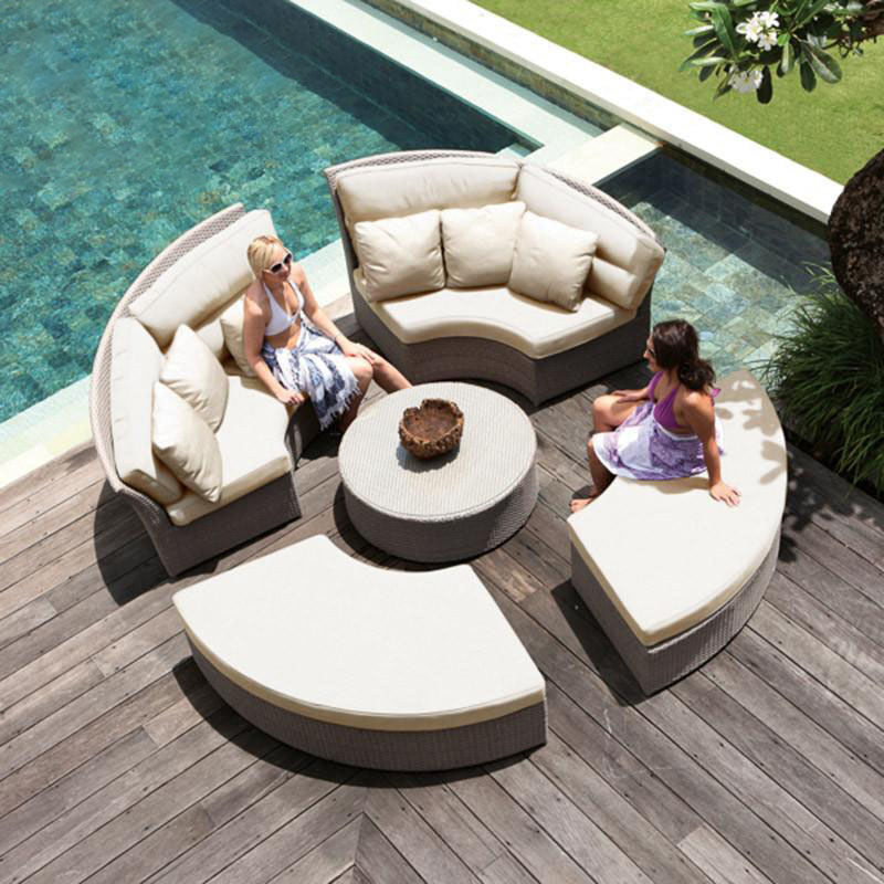 Outdoor rattan sofa, outdoor furniture 707