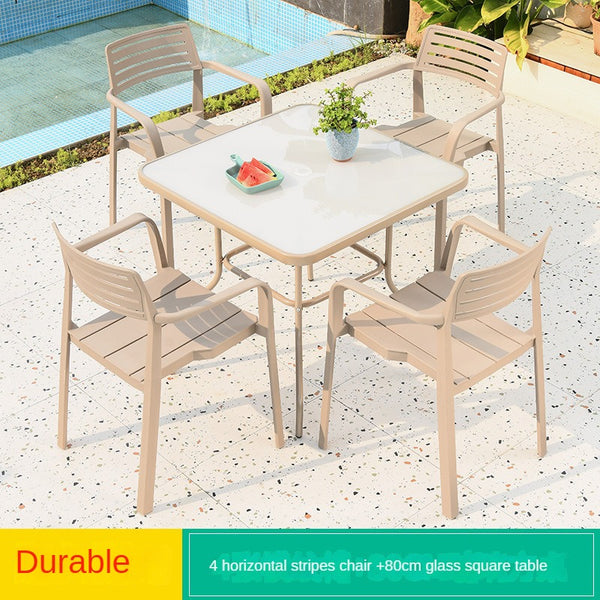 leisure outdoor furniture, outdoor table and chair set 698