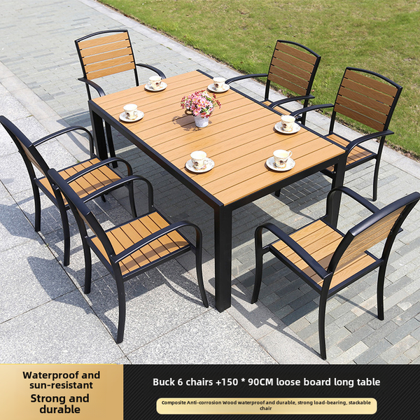 Outdoor furniture, courtyard table and chair 691