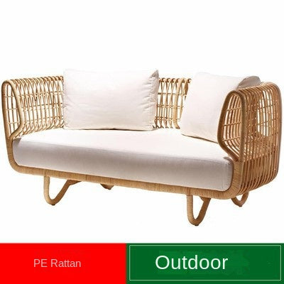 Outdoor sofa, outdoor furniture,woven rattan chairs 682