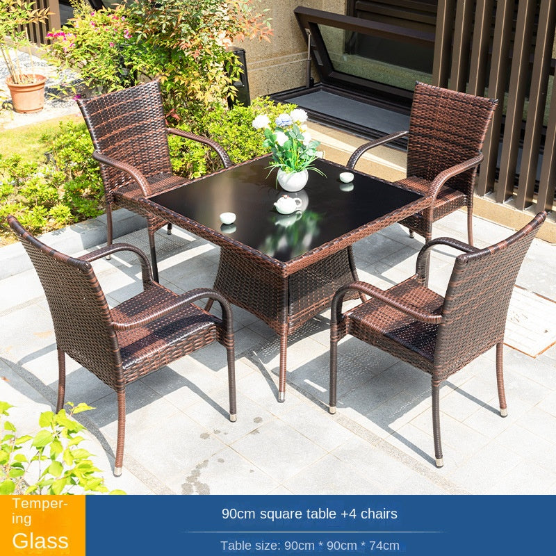 Outdoor tables and chairs, outdoor furniture 689