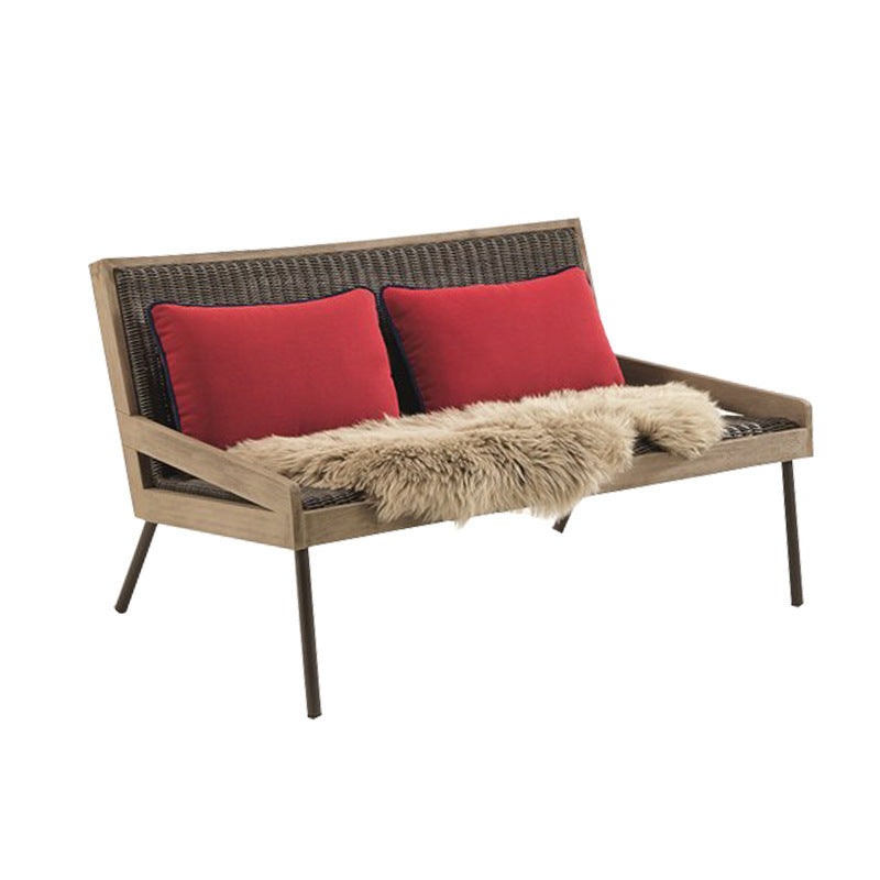 courtyard outdoor sofa,teak sofa, furniture combination 688