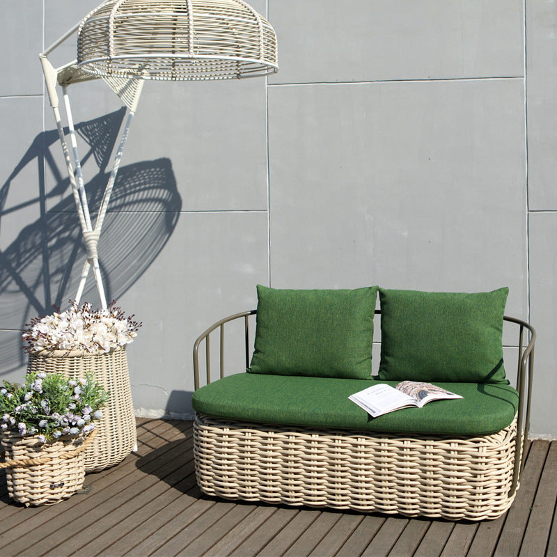 Outdoor sofa, rattan chair sofa, outdoor rattan furniture 699