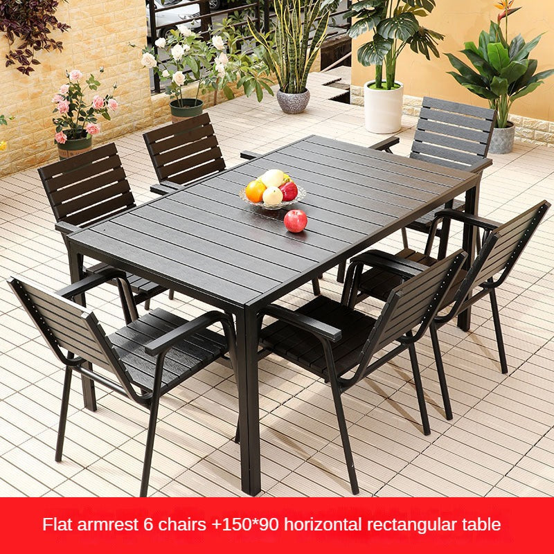 courtyard outdoor furniture, outdoor table and chair 671