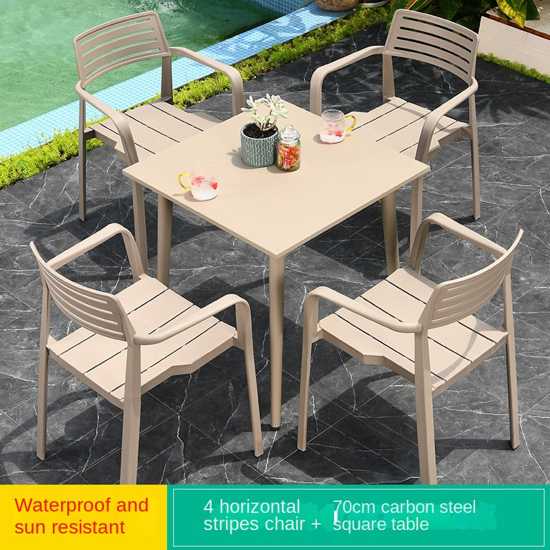 leisure outdoor furniture, outdoor table and chair set 698