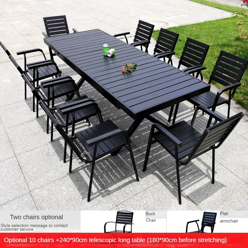 courtyard outdoor furniture, outdoor table and chair 671