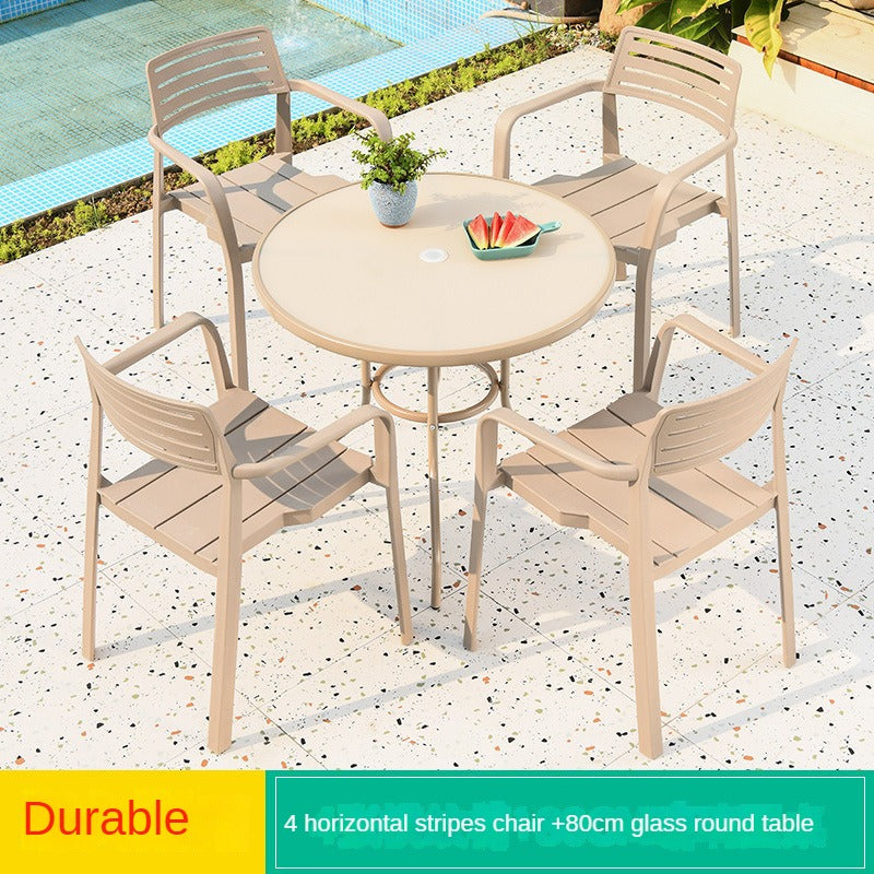 leisure outdoor furniture, outdoor table and chair set 698