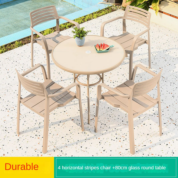 leisure outdoor furniture, outdoor table and chair set 698