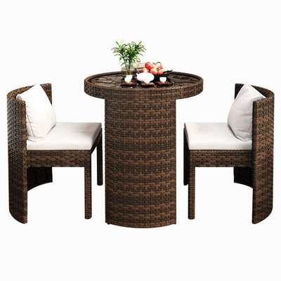 Outdoor Table and Chair Set, Outdoor Vine Chair 653