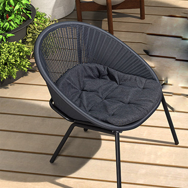 Outdoor balcony, rattan woven small table and chair 640