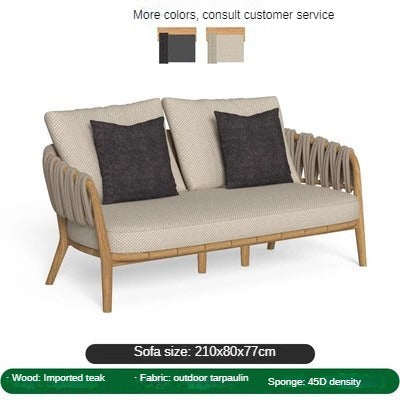 outdoor rattan sofa, outdoor furniture 631