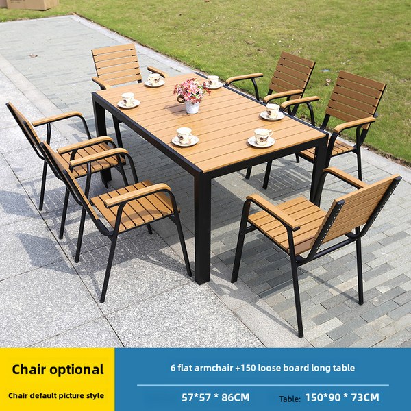 Outdoor furniture, courtyard table and chair 691