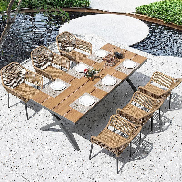 Outdoor tables and chairs, outdoor rattan chairs 706