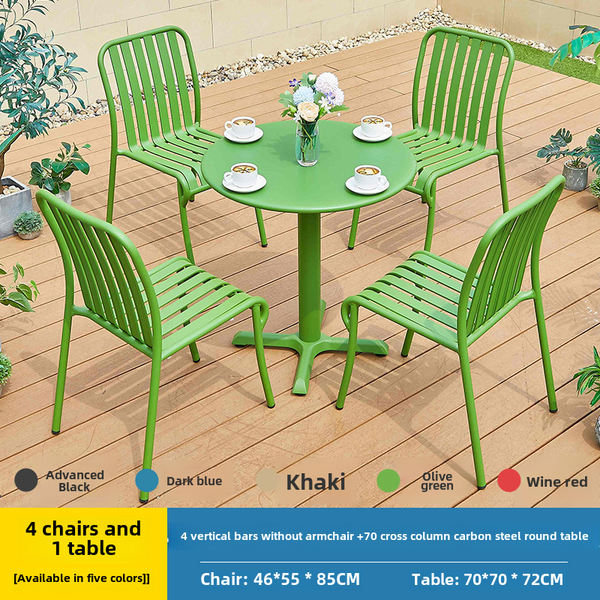 outdoor table and chair, balcony table and chair combination 740