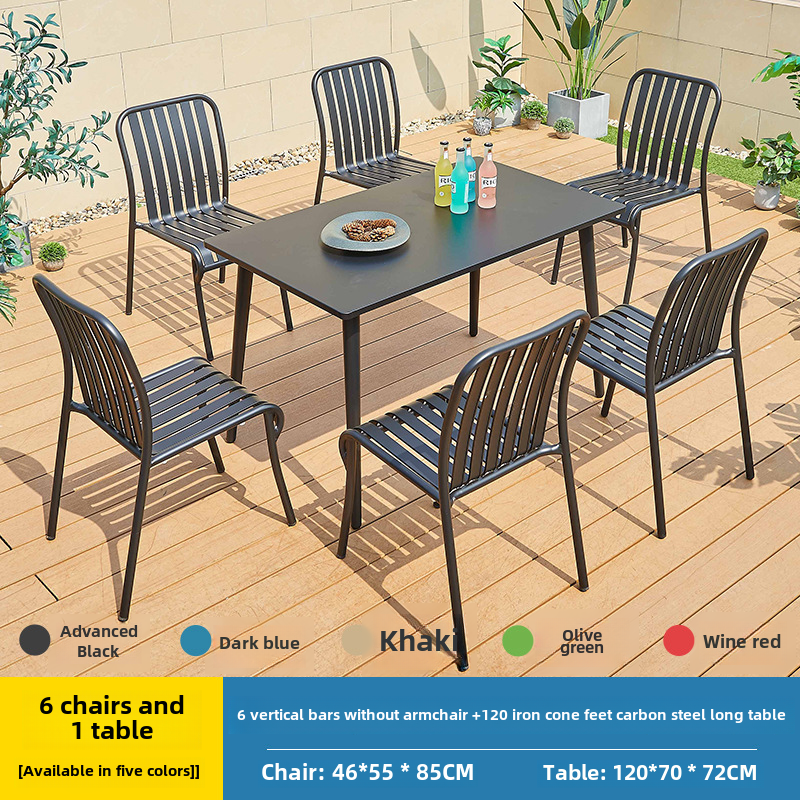 outdoor table and chair, balcony table and chair combination 740