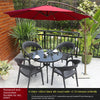 Garden outdoor table and chair ,imitation rattan chair 693