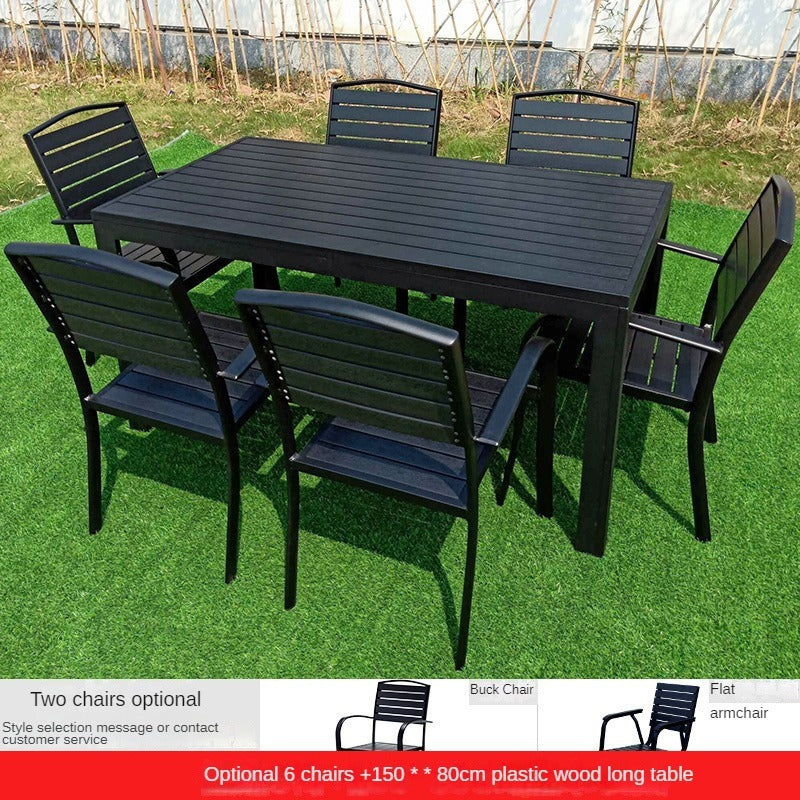 courtyard outdoor furniture, outdoor table and chair 671