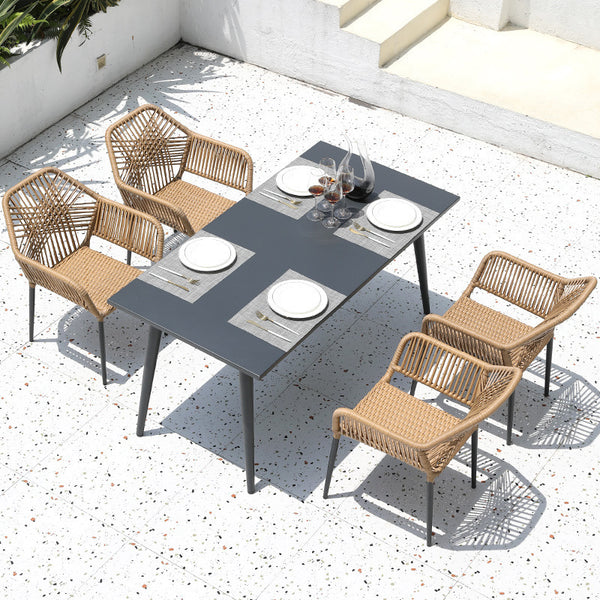 Outdoor tables and chairs, outdoor rattan chairs 706