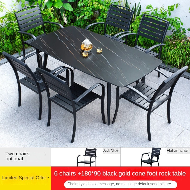 courtyard outdoor furniture, outdoor table and chair 671