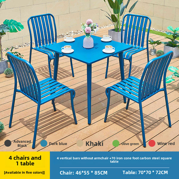 outdoor table and chair, balcony table and chair combination 740