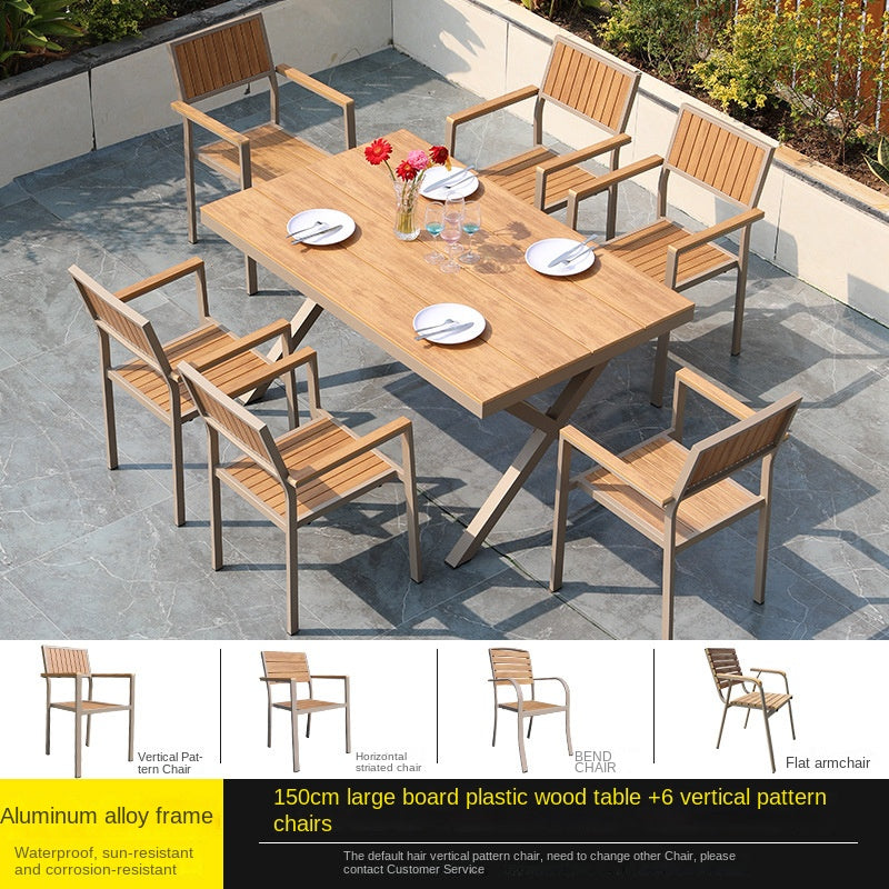 outdoor table and chair, leisure outdoor furniture 686