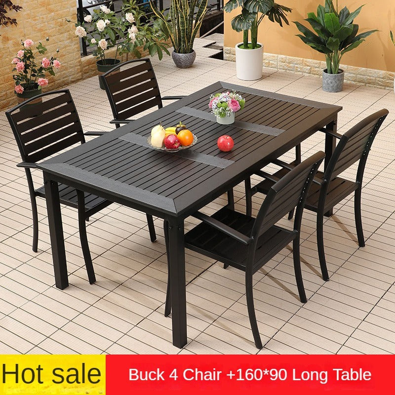 courtyard outdoor furniture, outdoor table and chair 671