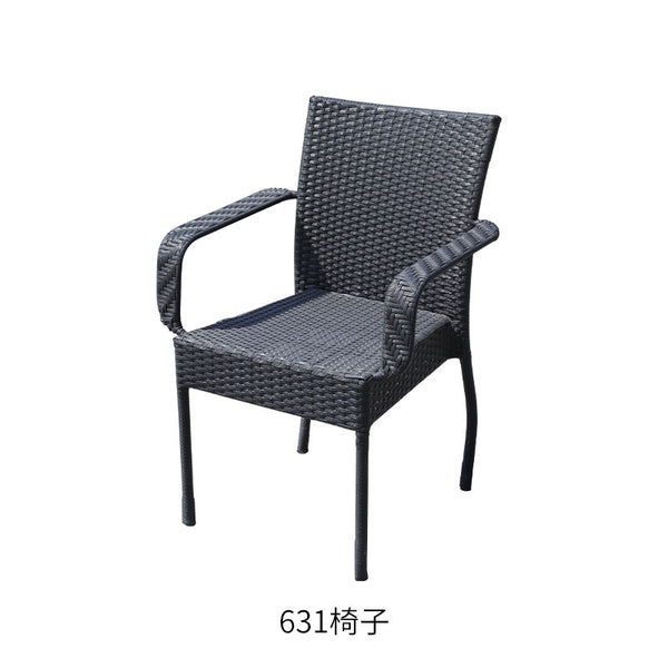 Outdoor rattan tables and chairs, outdoor furniture, rattan chair 737