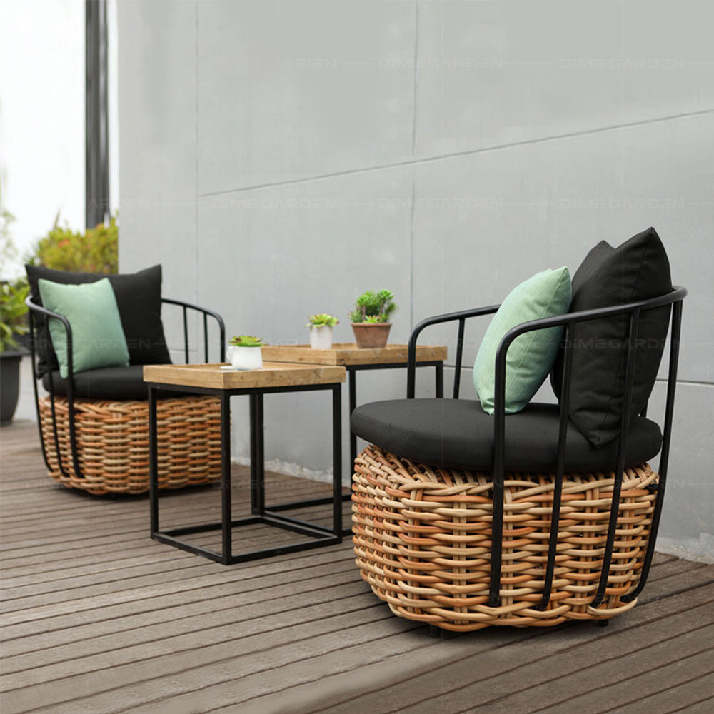 Outdoor sofa, rattan chair sofa, outdoor rattan furniture 699