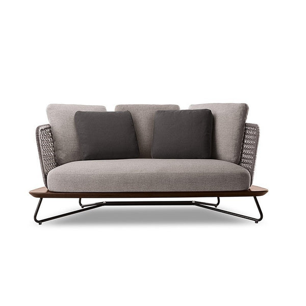 Outdoor sofa,rattan sofa,solid wood outdoor furniture 678