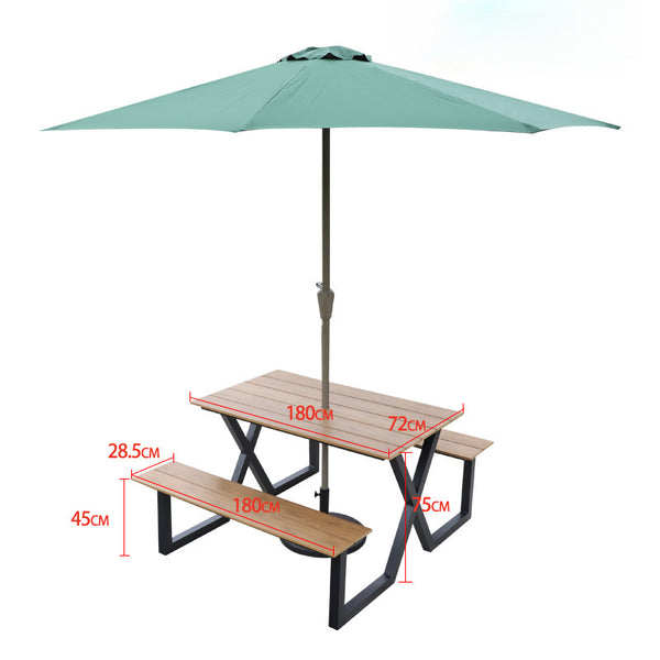 Outdoor table and chair,long table and chair 714