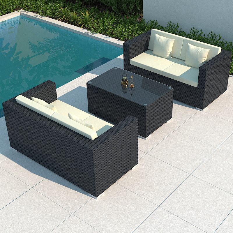 Outdoor furniture, outdoor rattan sofa 634