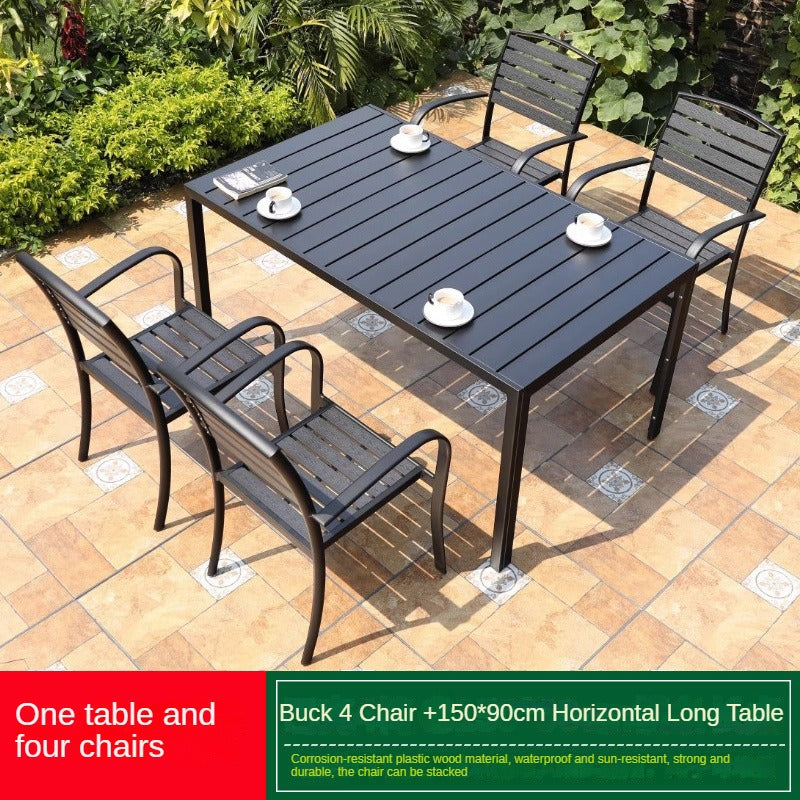 courtyard outdoor furniture, outdoor table and chair 671