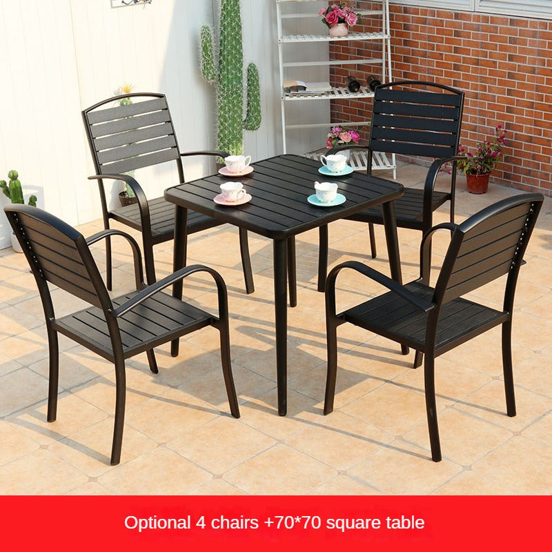 courtyard outdoor furniture, outdoor table and chair 671