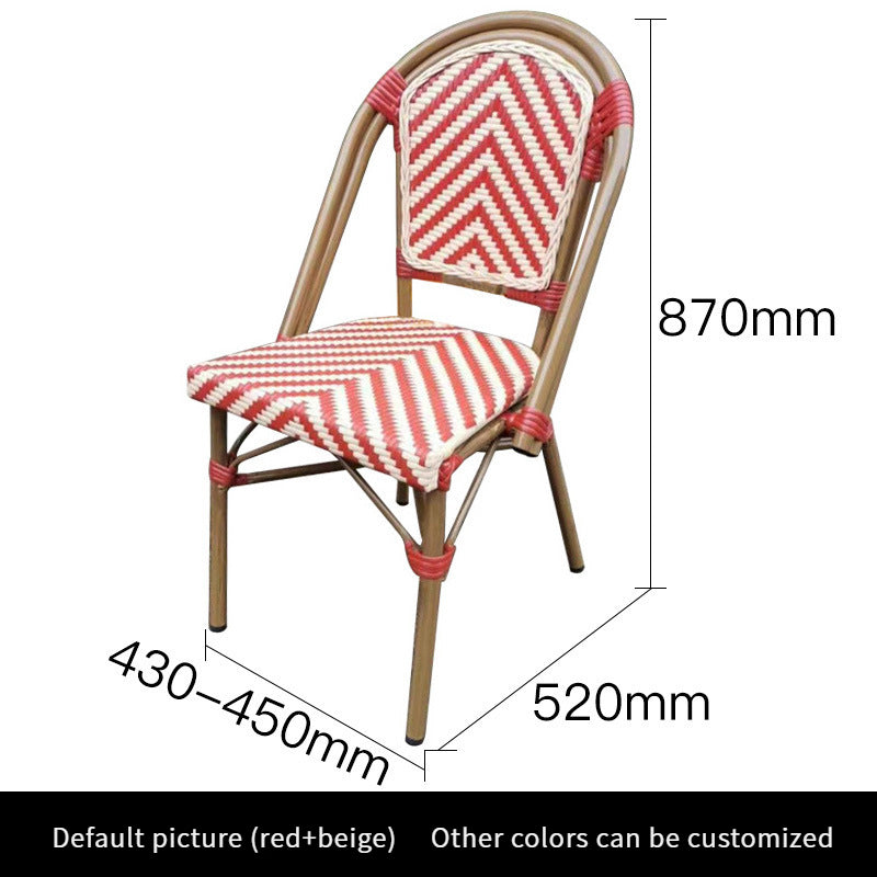 Outdoor rattan chair, outdoor furniture 691