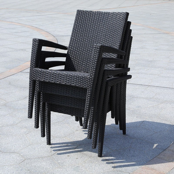 Outdoor rattan tables and chairs, outdoor furniture, rattan chair 737