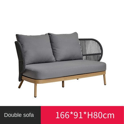 Outdoor, balcony rattan sofa,rattan chair furniture 702