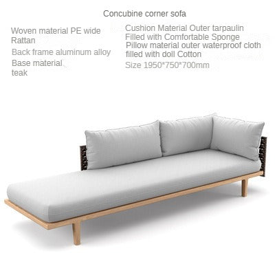 Outdoor sofa,rattan sofa,leisure outdoor furniture 697