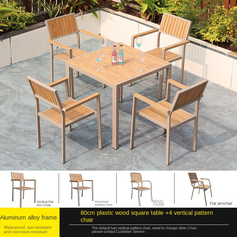 outdoor table and chair, leisure outdoor furniture 686