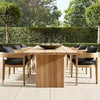 outdoor teak table and chair, outdoor furniture 697