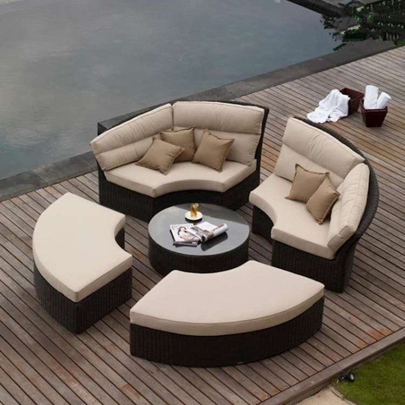 Outdoor rattan sofa, outdoor furniture 707