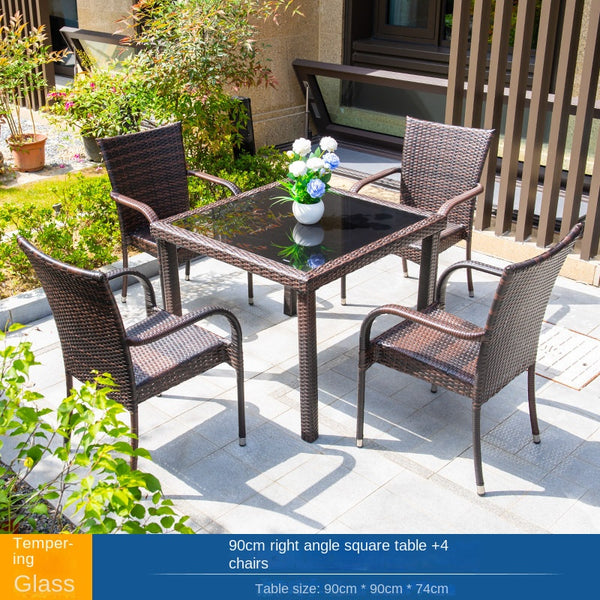 Outdoor tables and chairs, outdoor furniture 689