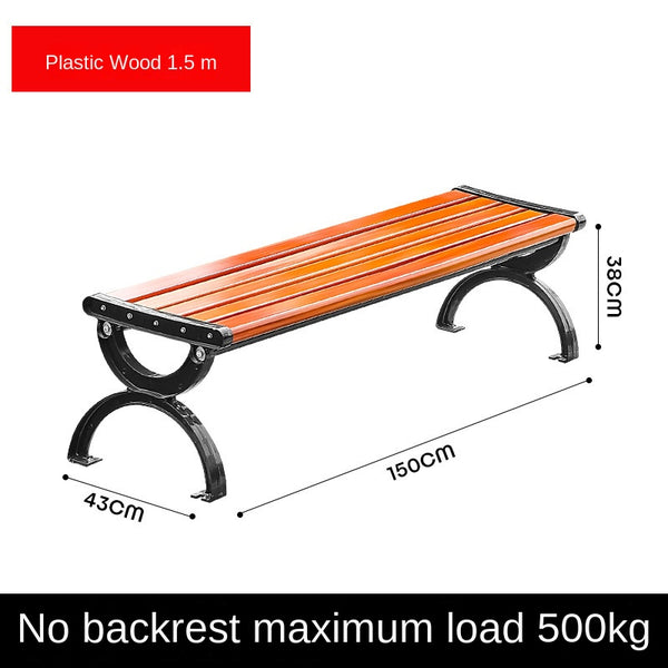 Park chairs, outdoor benches,  solid wood benches 695